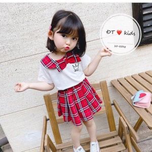 Setelan anak perempuan Baju anak 1-5 tahun Dress anak perempuan One set dress aleeya kids