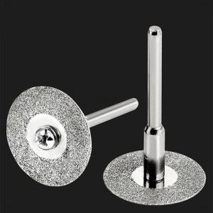 [COD] folp 12pcs 22mm Cutting Disc 3mm Grinding Wheel Mandrel For Metal Cutting Rotary Tool Electric Grinder Parts