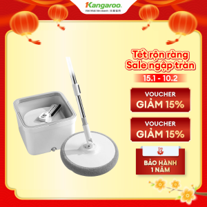 [BH 1 Năm] Chổi lau nhà tách nước Kangaroo KG25SM - Hàng chính hãng