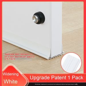 SG [READY STOCK] 96CM non-adhesive sealing strip PVC door stop sound insulation strip dust and insect proof bottom section gap sealing strip