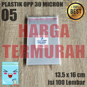 PLASTIK OPP TEBAL SEAL 30 Micron 0.5 135x16 Cm PLASTIK KEMASAN Atau PLASTIK UNDANGAN