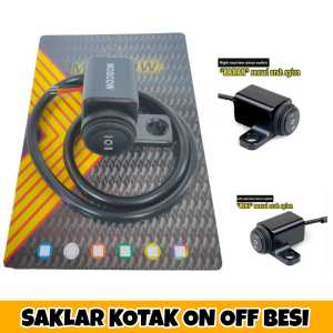 SAKLAR DOMINO MOSCOW KANAN & KIRI TOMBOL KOTAK LAMPU ON OFF BESI MOTOR UNIVERSAL