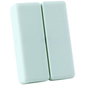 MODERNLUX Travel Pill Container for Purse Portable Pill Case Box Weekly Pill Organizer Folding