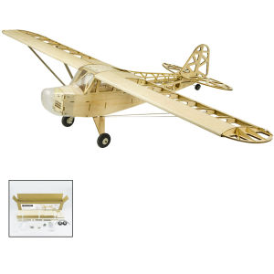 Piper J3 Cub 1200mm Balsa Wood RC Airplane Kit Laser Cut DIY Scale Model for Adults Hobby & Static Display