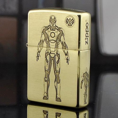 Brass Iron Man Zippo Lighter | Lazada