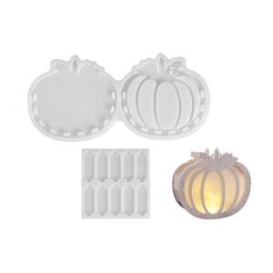 Reusable Silicone Crafting Mold Lamp Silhouettes Molds Halloween Decorations Tool Suitable for Soap