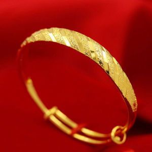 【Philippines In Stock】Pure 18K Saudi Gold Pawnable Bracelet For Women Happiness Bracelet Buy 1 Take 1 Free Ring Or Earings Set For Women Four Leaf Clover Bracelet Lucky Bracelet Couple Bracelet For Lover Friendship Bracelet