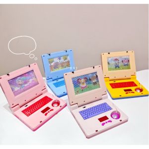 [Tặng Pin] Đồ chơi máy tính mini có nhạc đèn và chuột cho bé