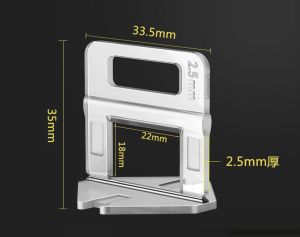 Alat Tukang Perata Ubin Keramik Granit Marmer Banyak Ukuran Mudah Digunakan