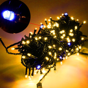 10M LED Lights LED String Lights Garland Fairy Lights 8 Modes Outdoor Festival Hari Raya Decoration Lights with EU Plug