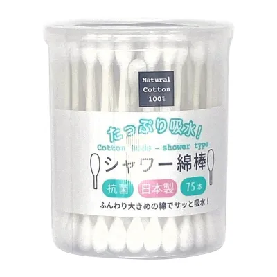 Kyowashiko Shower Cotton Swab 75Sticks