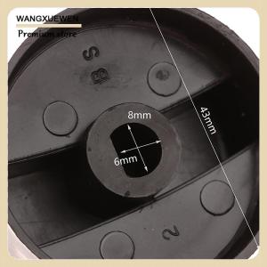 [COD] 2PCS 8mm General Plastic Handle Gas Stove Replacement Control Switch Knob Range Oven Knob For Benchtop