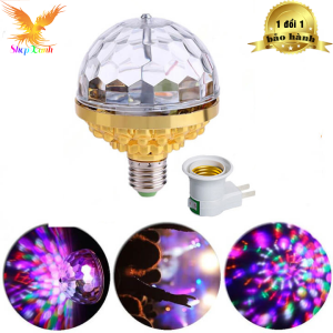 [HCM] Bóng Đèn Tròn Led Vũ Trường 7 Màu_SHOPXANH PRO