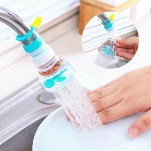 Đầu vòi phun nước áp lực cao đầu vòi rửa chén tăng áp Đầu nối vòi rửa bát tăng áp xoay 360 độ chất liệu ABS mạ Crom (Loại 1)