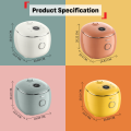 (NEW) Tefal POP 0.7L Rice Cooker - Small and Compact, Fuzzy Logic, 8 Programs, NFC Recipes, Removable Inner Lid. 