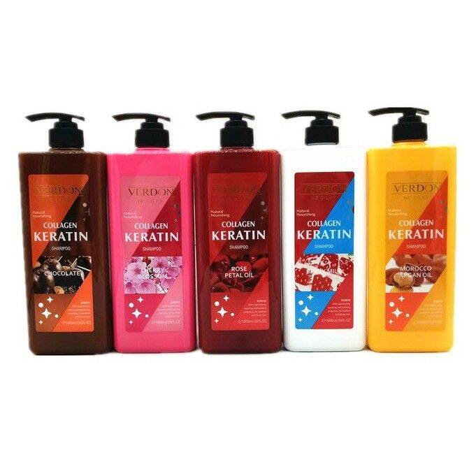 VERDON shampoo and conditiner Keratin deep treatment 1000ml set