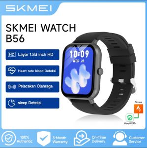 SKMEI B56 Jam Tangan Smartwatch Pria Wanita  Bluetooth Call | Wallpaper Kustom Jam Pintar olahraga pemantauan tidur