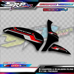 STRIPING VARIASI HONDA SCOOPY NEW 2021 / STICKER LIST MOTOR SCOOPY NEW 2021