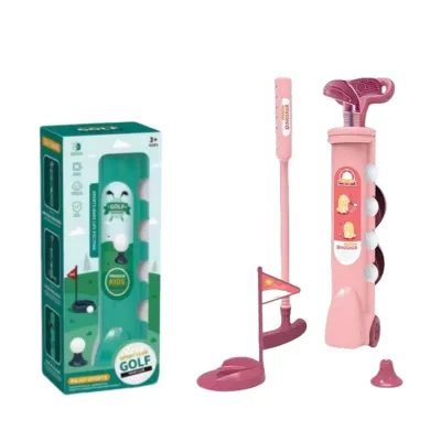 Childrens Mini Golf Set Indoor and Outdoor Parent-child Interactive Sports Toy Set for Boys and Girls Sports Ball Gifts