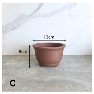 The Leaferie Bonsai (Series 90) plant pots. Ceramic flowerpot . flowerpots flower pot planter