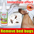 100% kill bed bugs  Bed bugs killer spray Bedbug surot killer spray insects killer spray Colorless and odorless Suitable for pregnant women and children Surot killer spray Bedbugs Goodbye Spray. 