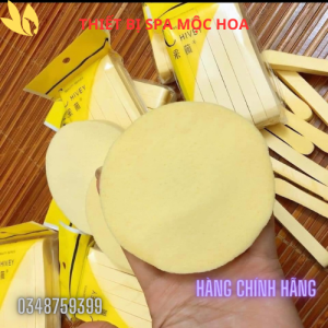 Bông nở tẩy trang Chivey 12 miếng Bông mút bọt biển siêu mềm rửa mặt Chính Hãng Nhật Bản