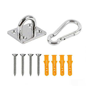 Stainless Steel Ceiling Hook Suspended Ceiling Wall Mount U-Shaped Fixed Hook Durable
