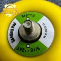 Đê gai-đế dán nhám tròn máy hơi kích thước 3" (75mm Cốt M6- M8). 