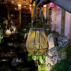 Solar Outdoor Lights Hand Woven  Solar Garden Light Outdoor Waterproof Villa Landscape LightFast shipping