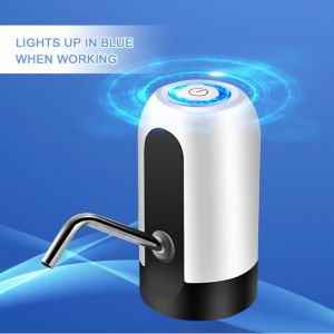 HYDRO POMPA GALON ELEKTRIK LED DISPENSER AIR MINUM GALLON POMPA GALON ELEKTRIK RECHARG DISPENSER AIR GALON CHARGE