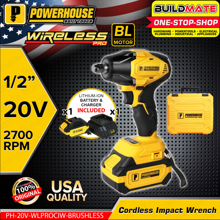 Powerplus Dual Power POWDP20150 Clé à Chocs Sans Fil 20V Li-Ion Batterie Non Comprise - View #8