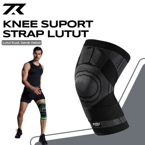 Knee Support Deker Pelindung Lutut Elastis