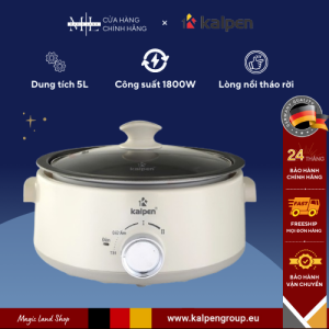 Nồi Lẩu Điện Đa Năng Lòng Nồi Tháo Rời Kalpen P22 1800W 5L Bảo hành 2 năm