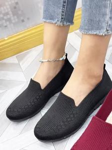 Plus-Size WomenS New Spring-Summer Breathable Mesh Shoes Low-Cut Breathable Non-Slip Shoes For Elderly Mothers