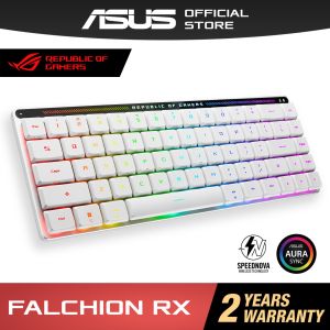 ASUS ROG Falchion RX Low Profile Wireless Mechanical Gaming Keyboard ROG Speednova Wireless Low Latency RGB Bluetooth