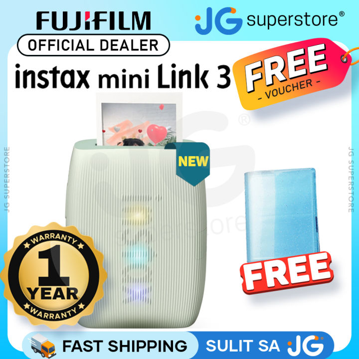 FUJIFILM Instax Mini Link Smartphone Printer with 3D AR Effects