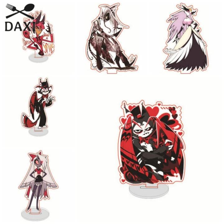 DAXI Acrylic Hazbin Hotel Acrylic Stand Alastor Anime Anime Hazbin ...