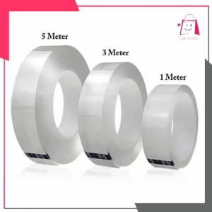 Lem Double Side Reusable / Lem Nano / Lem Serbaguna / Lem Multifungsi / Isolasi 2 Sisi