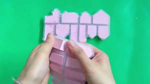 Creative Keyring Castes Molds Sturdy Silicone House Shpe Stylish Molds for Customes Name Craft Supplies Daily Use