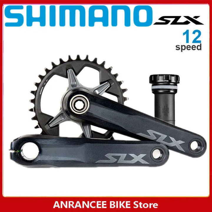 Bộ Shimano SLX FC 1x12 2x12 tốc độ địa hình MTB giò dĩa M7100 kèm trục ...