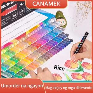 CANAMEK Replacement Cores For Acrylic Paint GuangNa Markers Brush Tips Painting For Rock Painting Festival Gift DIY Art Sationery Supply