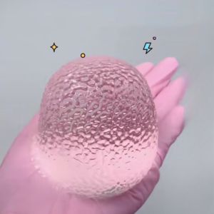 BANZU Nặn mụn Quả cầu pha lê TPR Trong suốt Thỏ mô phỏng Đồ chơi chèn bóng nước Hài Hước Ngôi Sao Đồ chơi bóp bong bóng Quà sinh nhật