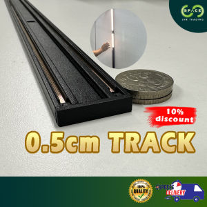 [READY STOCK]Magnetic Lighting Track LED Track Light Rail System Lighting Rail 1M easy to install