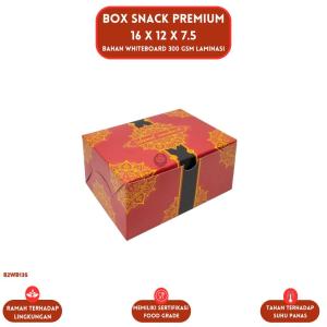 Box Snack 16x12 Dus Snack Premium Dus Snack 12x16 (Isi 10 Pcs--B2WB135)