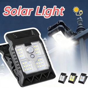 Allieuka Sensor Solar Light High Brightness Energy Saving No Drill Required Household Outdoor Camping Light