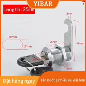 YIBAR Khóa xi lanh kim loại ổ khóa hộp thư cửa tủ khóa Tủ Ngăn Kéo