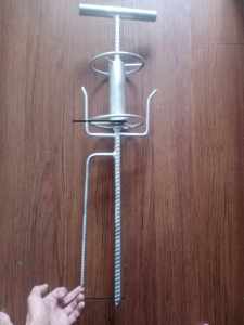 Trục xoay trợ lực kéo dây ĐIỀU CHỈNH ĐƯỢC ĐỘ CAO TRỤC  nguyên vật liệu sắt thép INOX dày