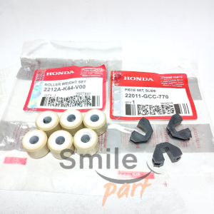 ROLLER K44 BEAT POP BEAT ESP BEAT FI SCOOPY FI + Slid slider rumah roller piece set slinder vario