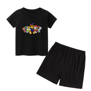 JOY Siap kirim Setelan Anak - Anak Paw Patroli Set Kaos Anak Celana Pendek Bisa Dipakai Cowok Dan Cewek Kode 01