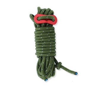 5PCS Reflective Tent Ropes 4M High Strength 4mm Length Wind Rope with Buckle Outdoor Camping Windproof Accessories